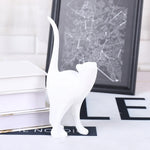 statue-chat-blanc