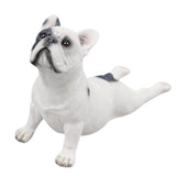 Statue Bouledogue Allongé