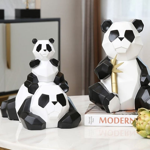 Statue panda pas cher