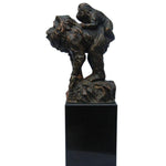 Singe Statue Bronze