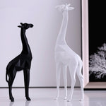 Statue Origami Girafe