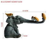 taille statue éléphant assis