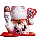 Statue Japonaise Maneki Rose