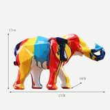 Statue resine elephant dimensions