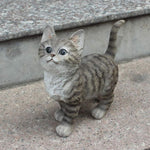 Statue chaton jardin