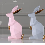 Taille statue lapin