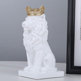 statue lion blanc pas cher