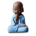 Statue Bouddha Bleu