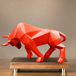 Statue Origami Rouge