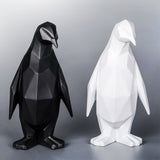 Statue Origami Pingouin